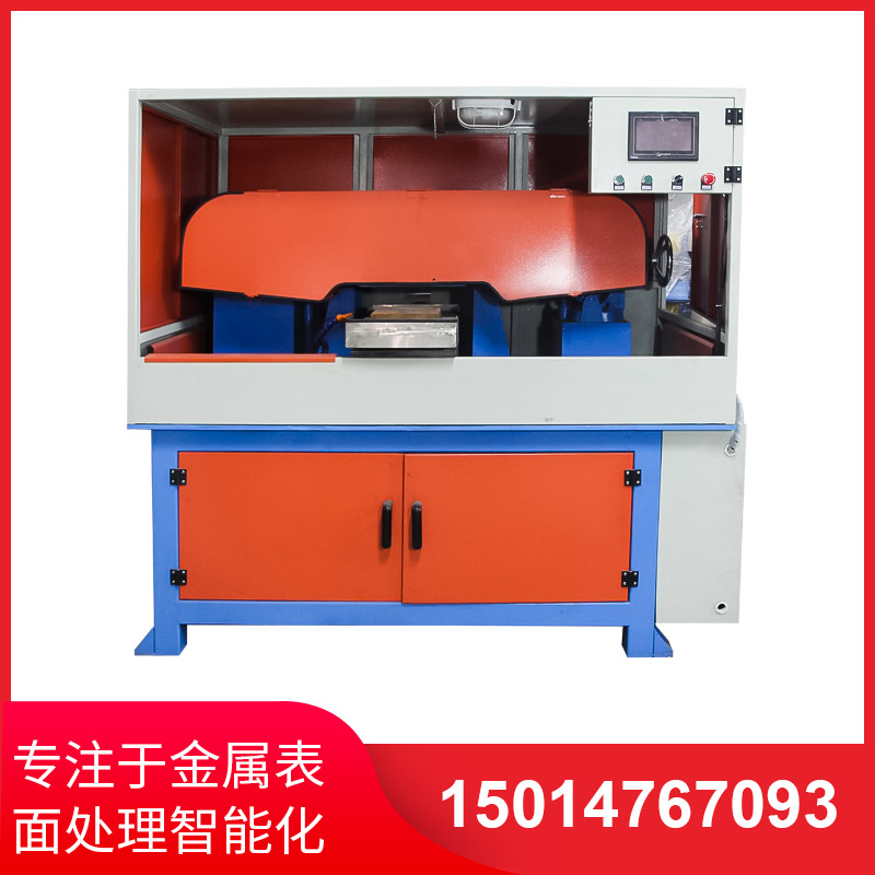 水(shui)磨平(ping)麵拉絲機如何進行鍼頭組調節？